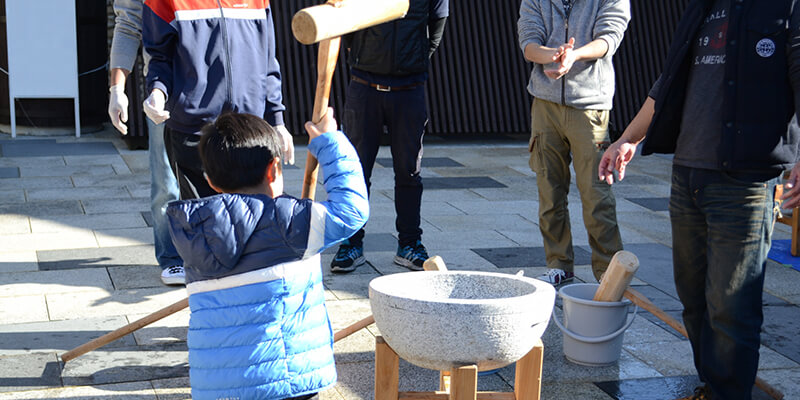 餅つき大会